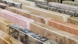 selections of granite countertops